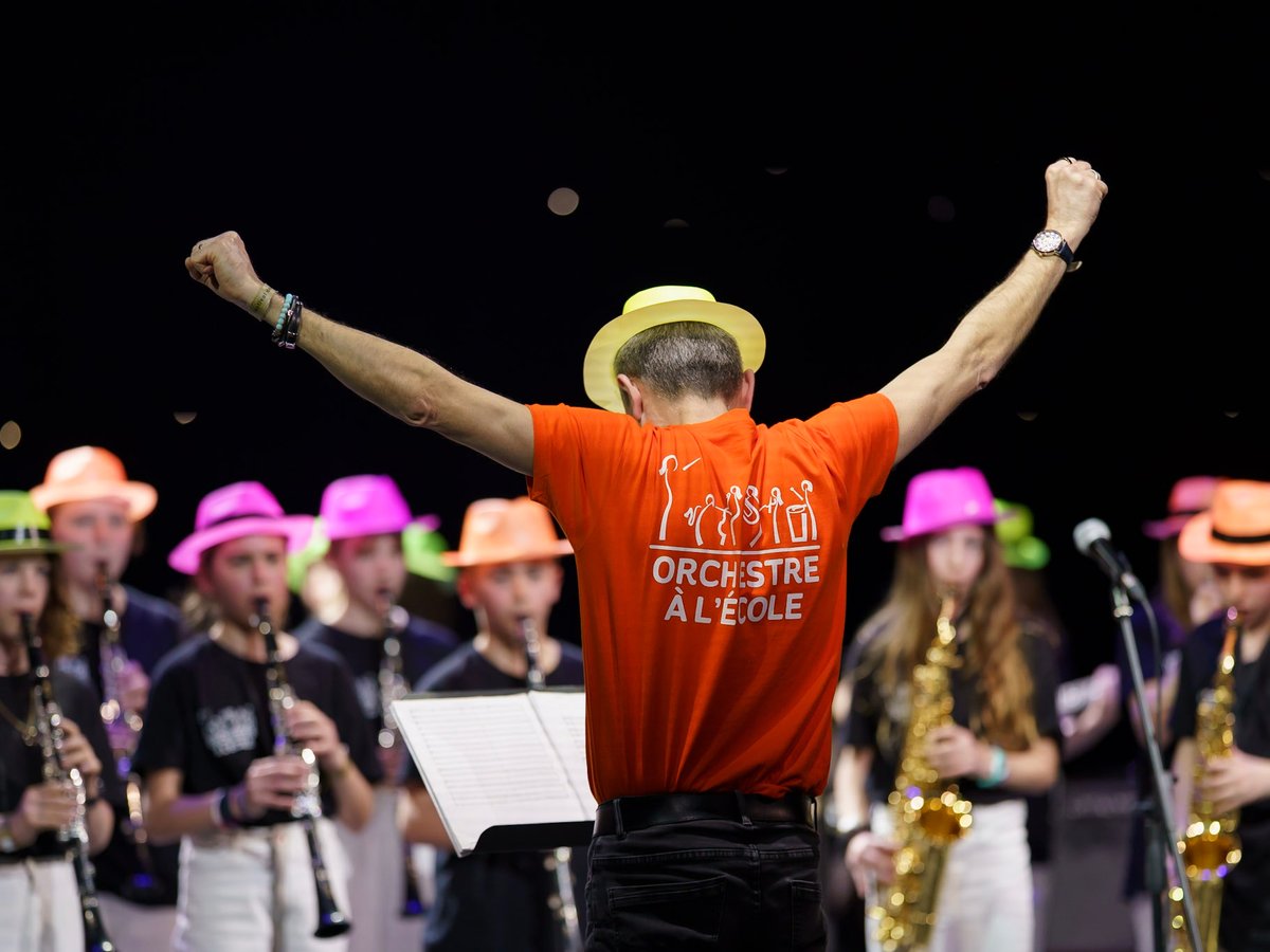 Orchestre au Festival des Arts à l’École
