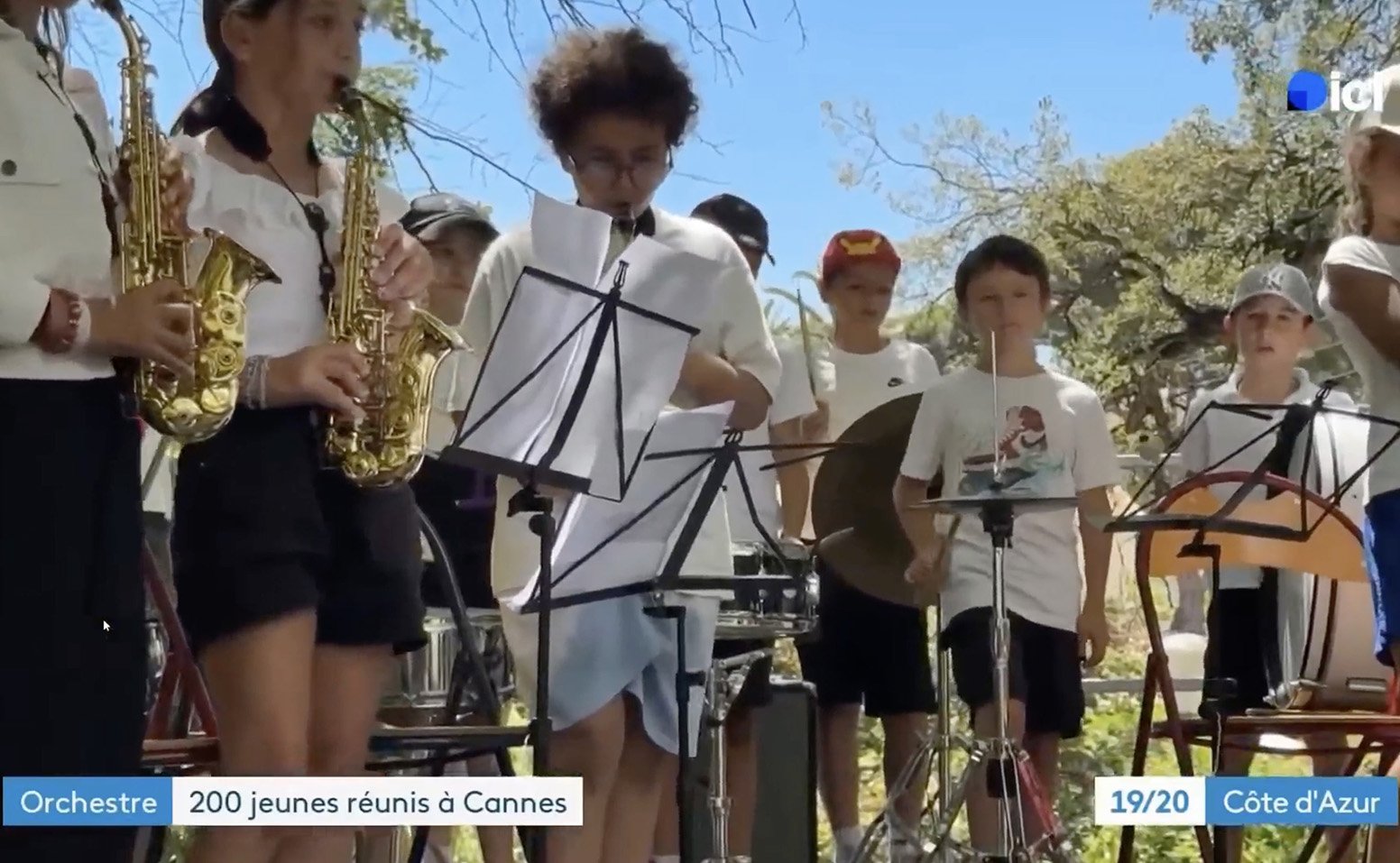 Orchestre à l'École à Nice