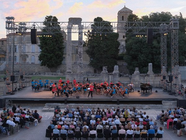Orchestre au théâtre antique d'Arles