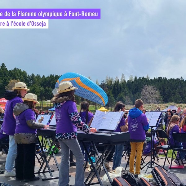 Flamme olympique Osseja