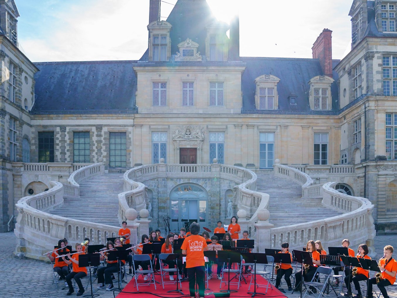 Au château de Fontainebleau