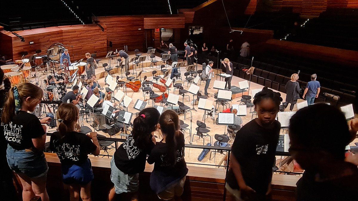 Orchestre à l'école au Philhar'